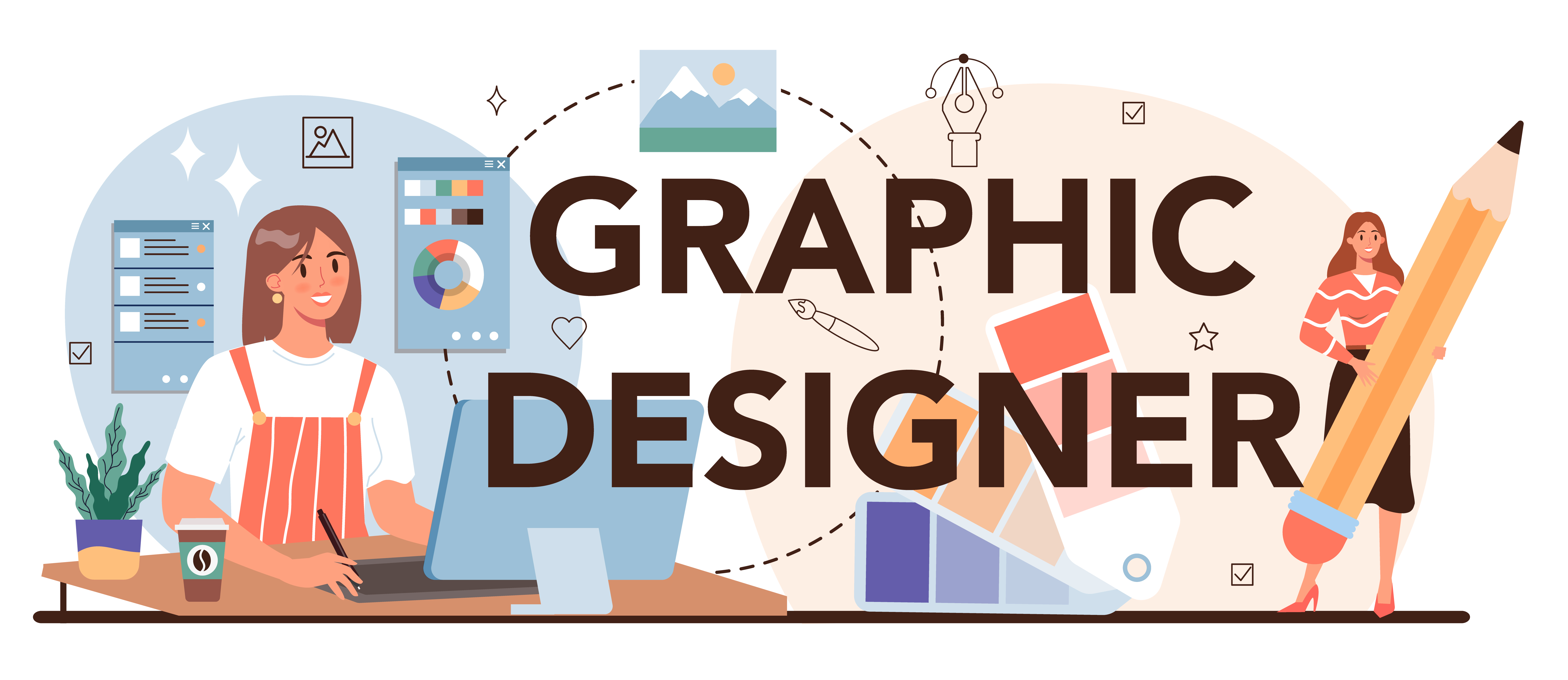 Graphic Design workspace