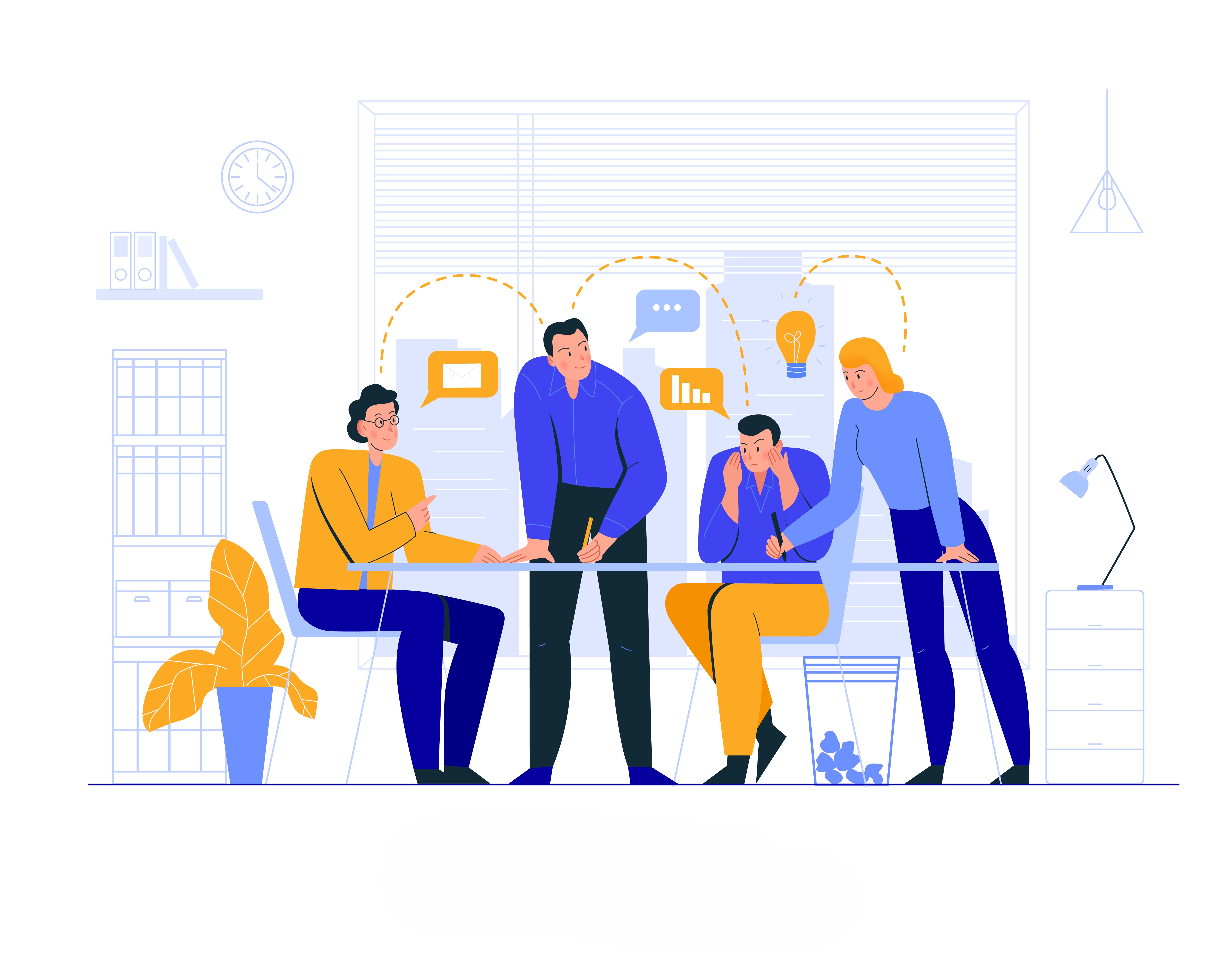 Brainstorming meeting
